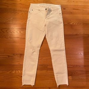 Articles of Society White Jeans